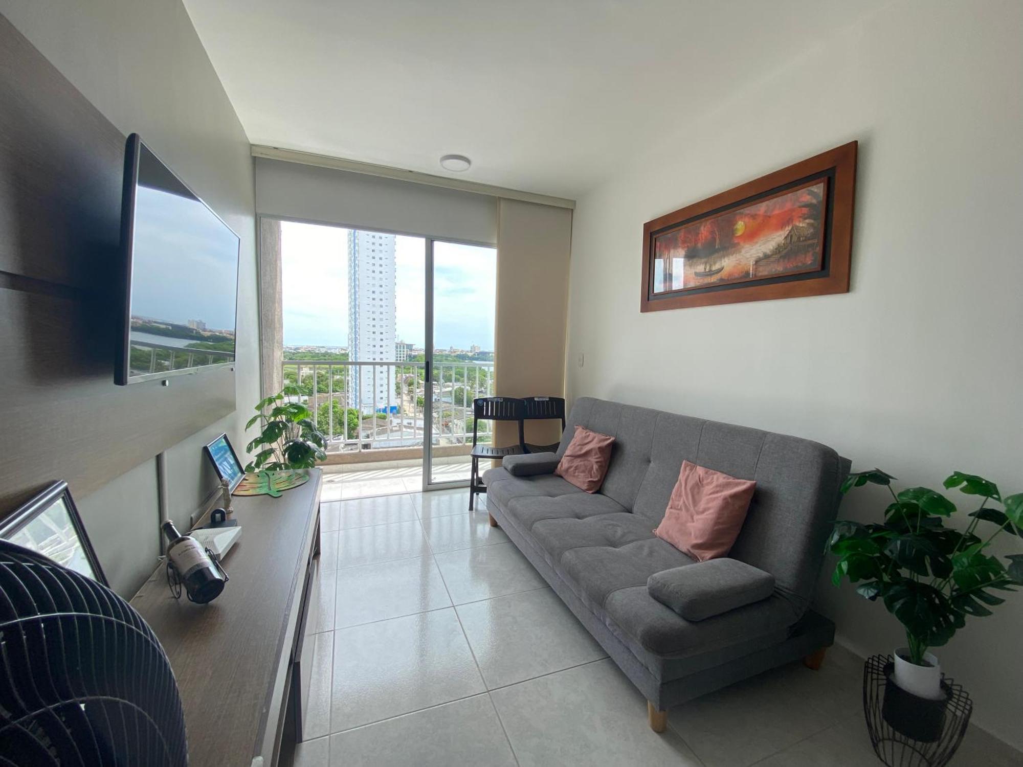 Apartamento Con 3 Y Vista Al Mar